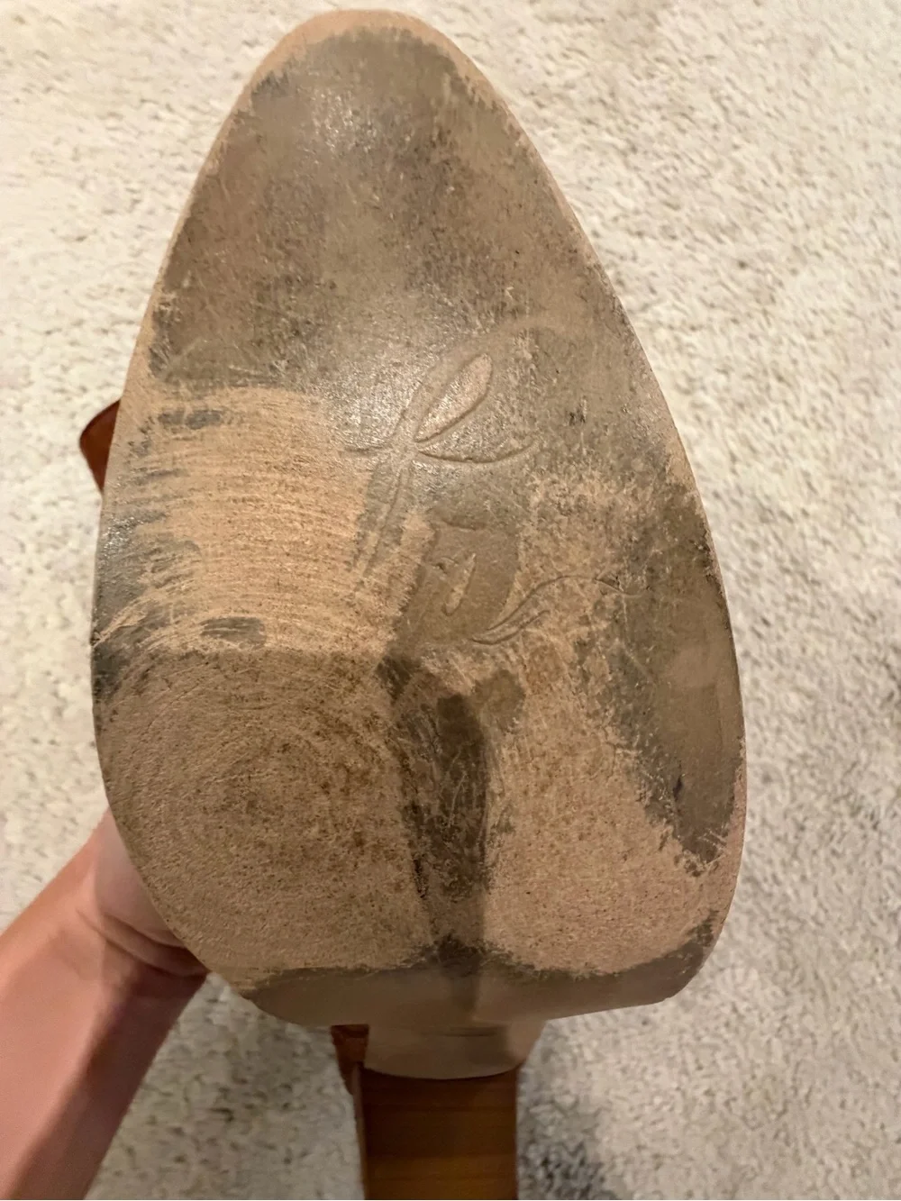Free Prople Suede  Block Heel Boots